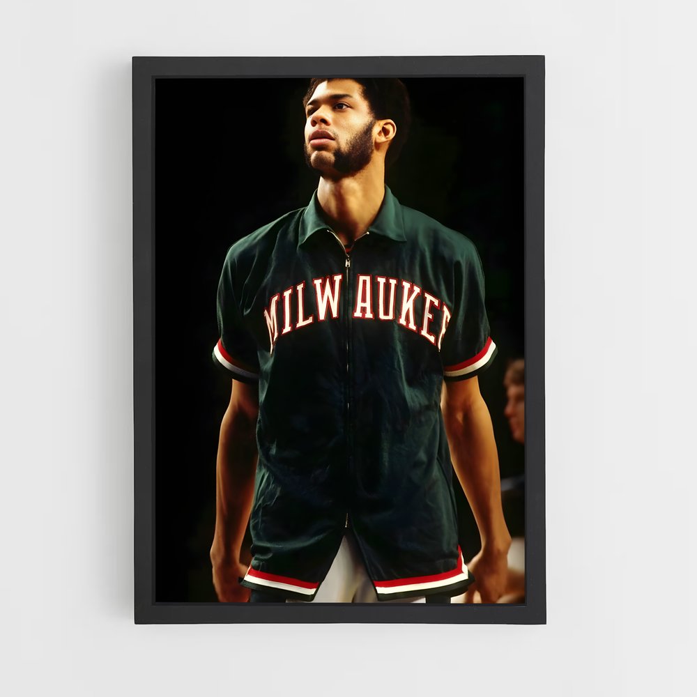 Poster Kareem jeu – affiche Basketball (vue 2)